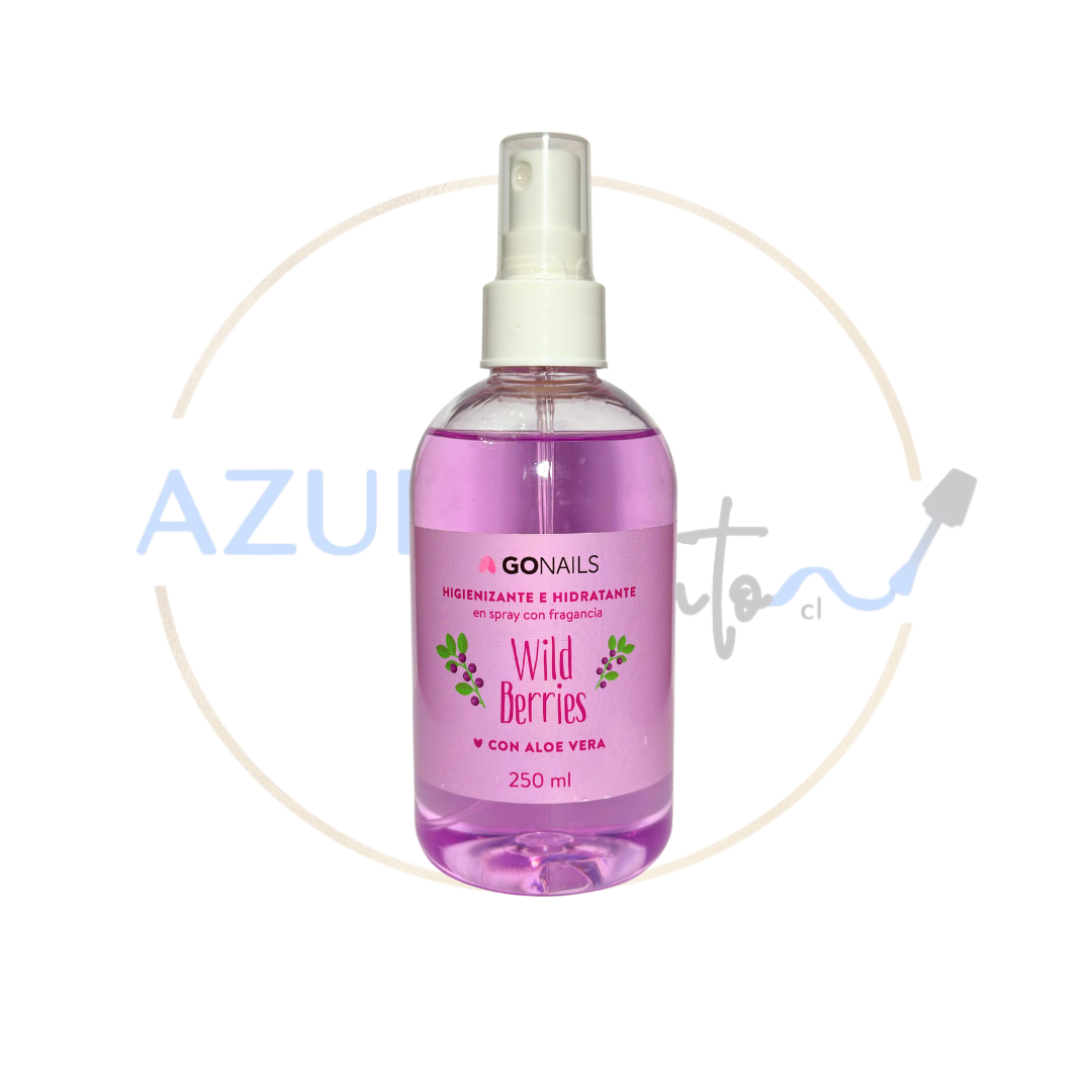 Higienizante e Hidratante de Manos y Pies Wild Berries 230ml Gonails