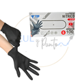 Guantes Nitrilo Negros Talla S