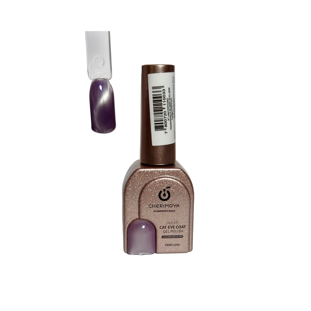 Esmalte Ojo de Gato Cloud Brocade #003 lila Cherimoya