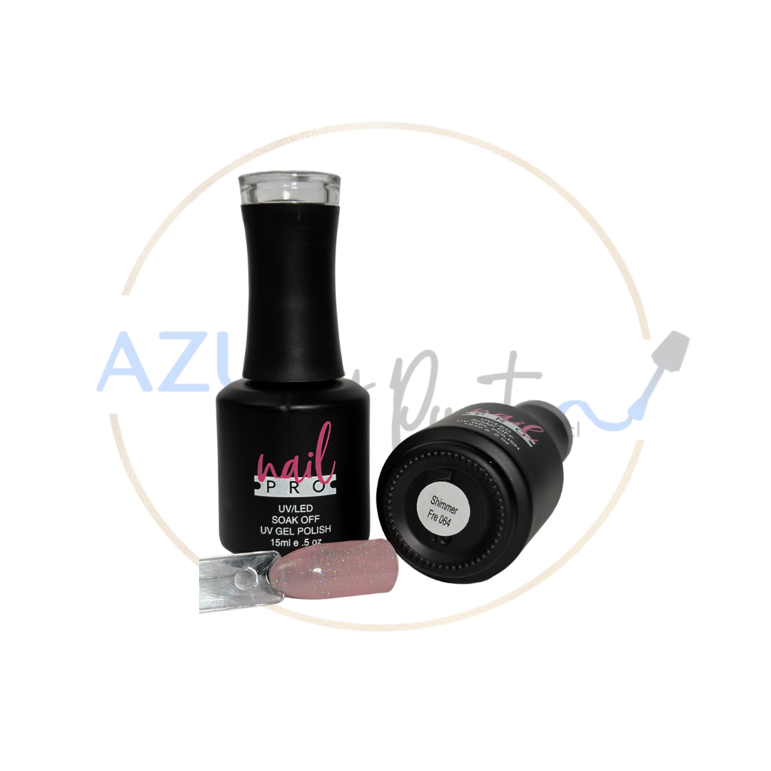 Esmalte Permanente Shimmer French 064 Nail Pro
