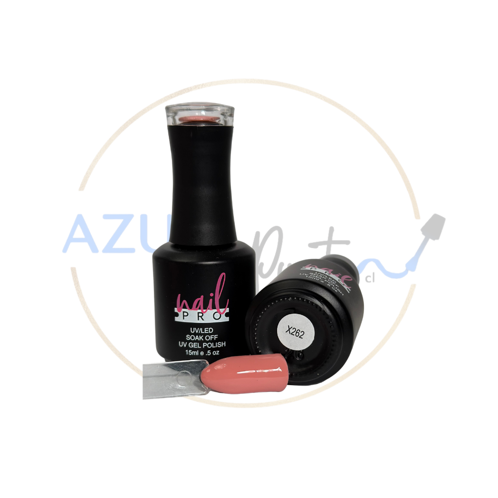 Esmalte Permanente #X262 pink soft Nail Pro 15ml