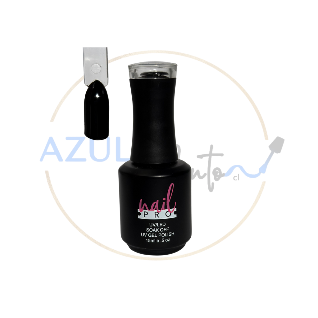 Esmalte Permanente X105 Negro Intenso Nail Pro