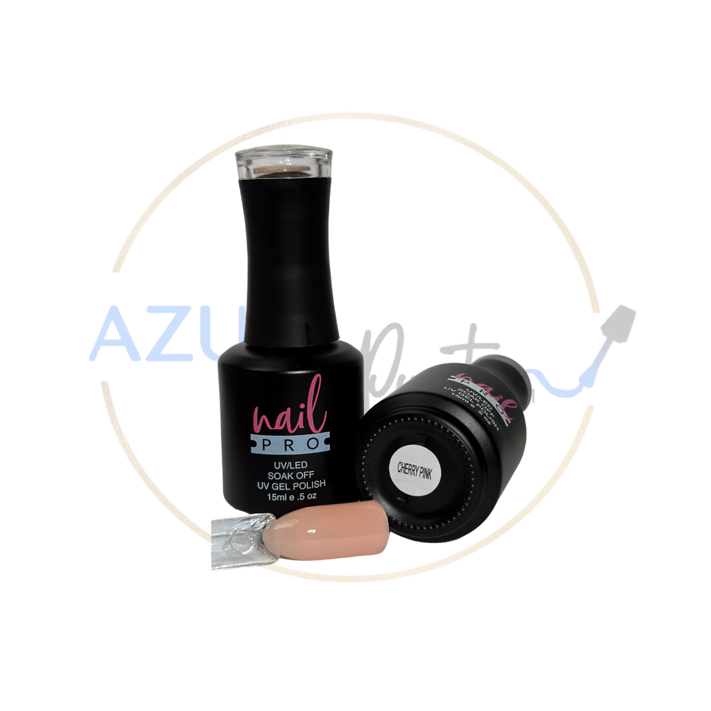 Esmalte permanenteCherry Pink Nail Pro 15ml