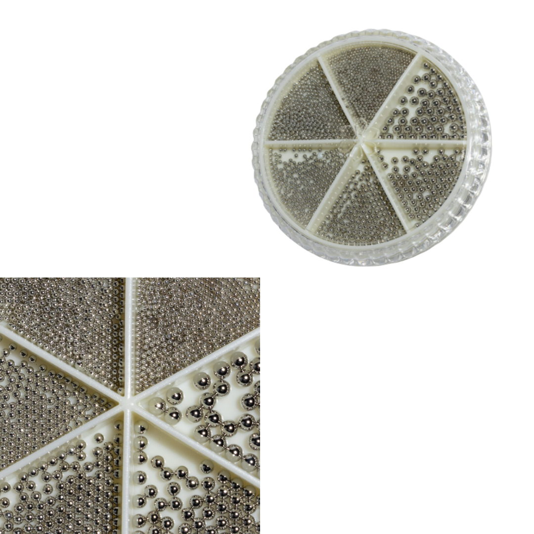 Caviar/Buliones Plateado oscuro Cherimoya