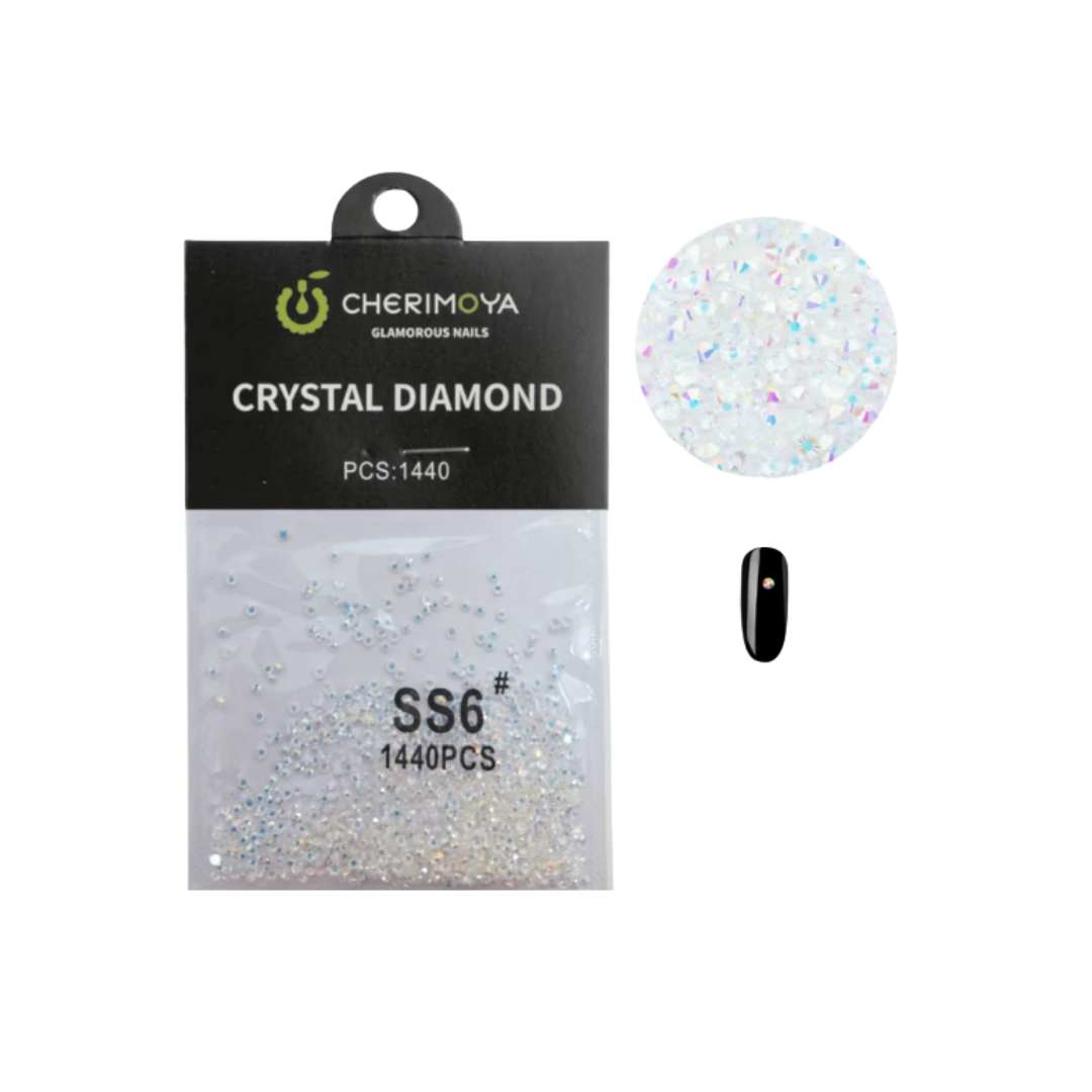 Cristales SS6 tornasol Cherimoya