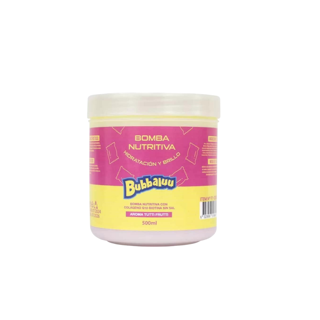 Bomba Nutritiva Capilar Bubbaluu Tutti Frutti 500ml