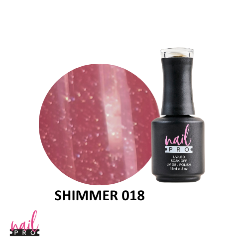 Esmalte Permanente Shimmer French 018 Nail Pro