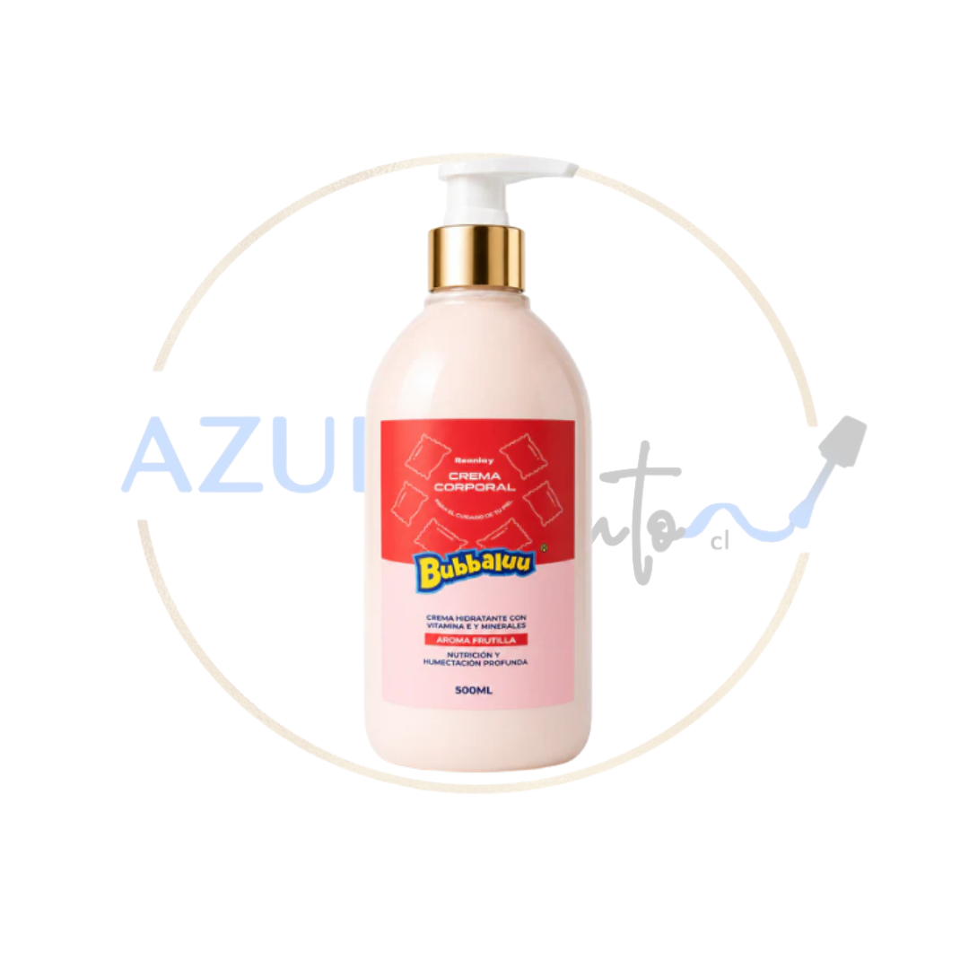 Crema Frutilla Bubbaluu 500ml