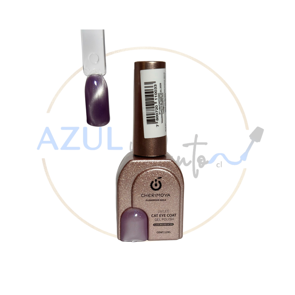 Esmalte Ojo de Gato Cloud Brocade #003 lila Cherimoya