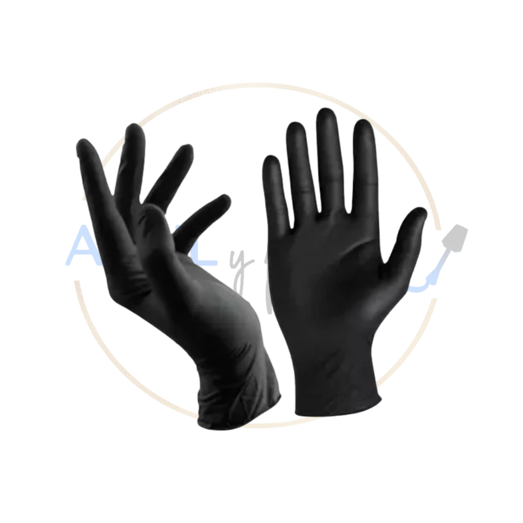 Guantes Nitrilo Negros Talla S