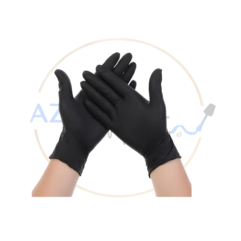 Guantes Nitrilo Negros Talla M