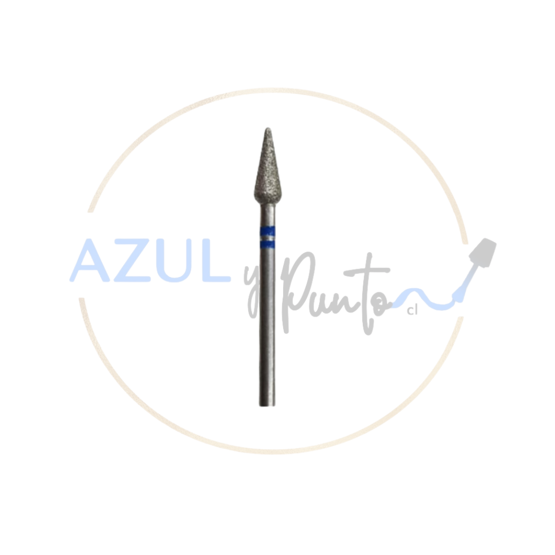 Fresa Conica Azul