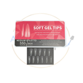 Tips Soft Gel Box Medium Stiletto (limado) 550unid