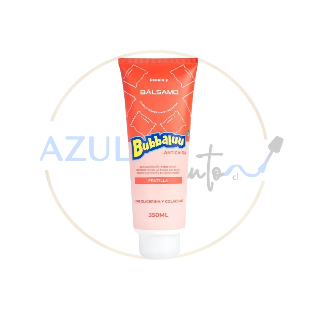 Bálsamo Capilar Bubbaluu Frutilla 350ml