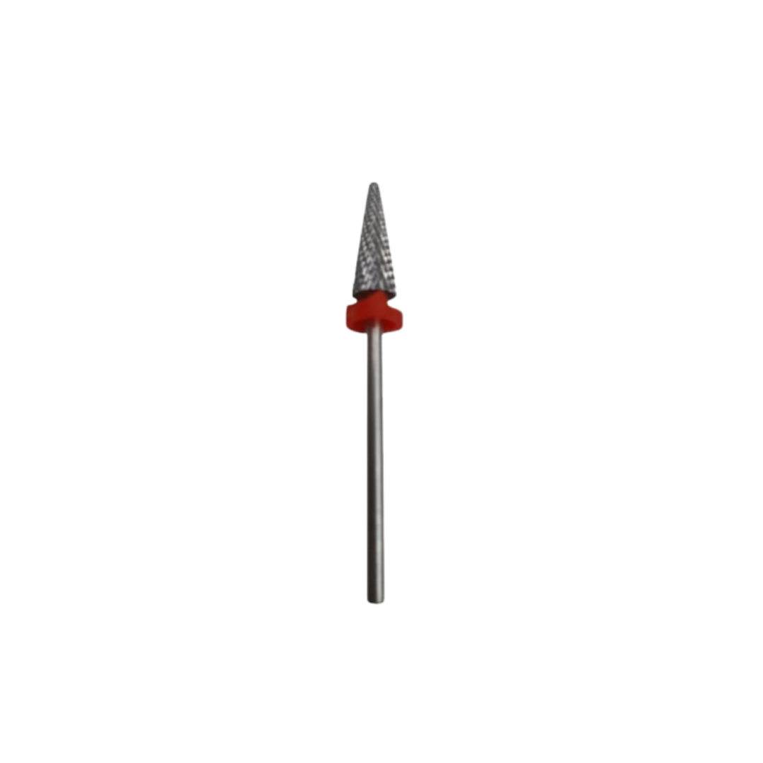 Fresa Cónica Tungsteno Rojo #106