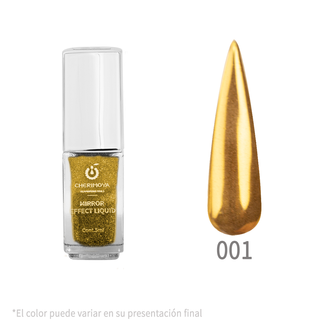 Efecto Espejo Dorado #001 Liquido Cherimoya