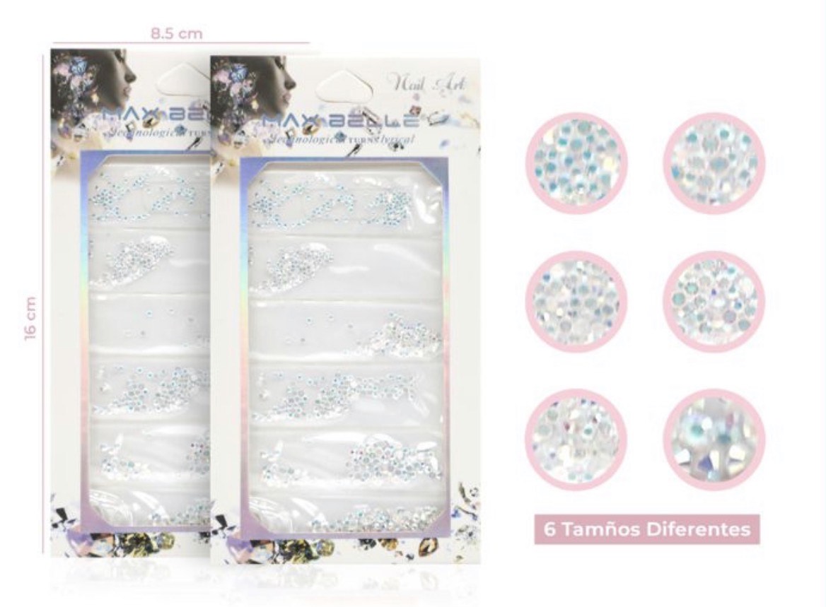 Set de Cristales traslucido