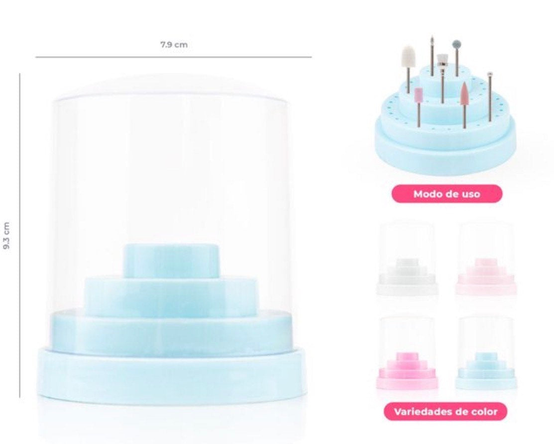 Porta fresa redondo pequeño