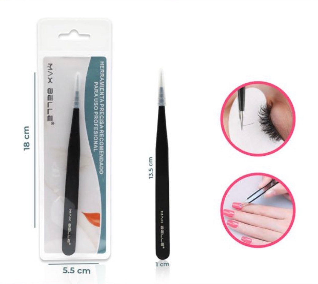 Pinza recta negra flamenco