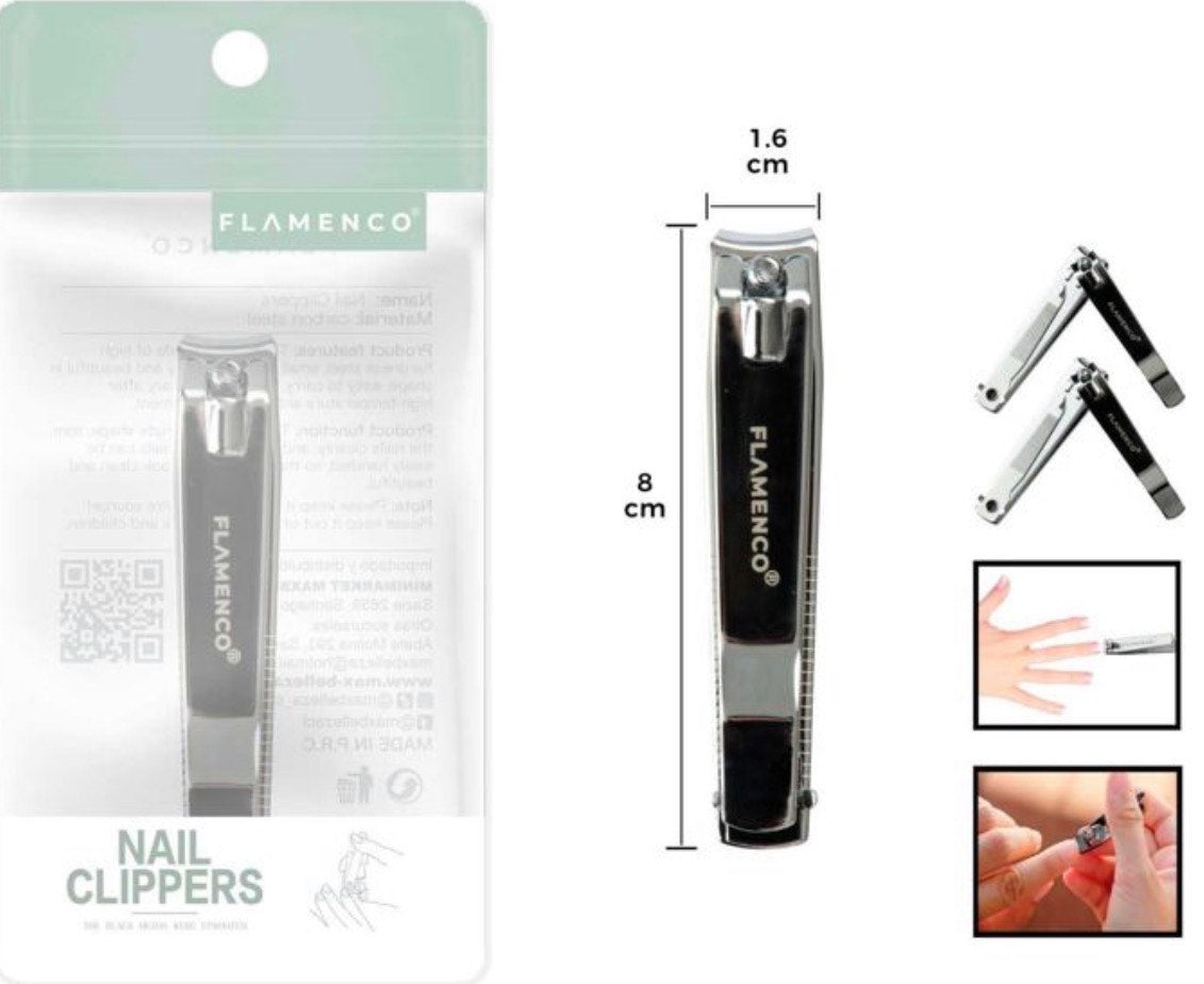 Cortauñas Recto Flamenco