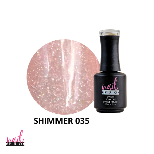 Esmalte Permanente Shimmer French 035 Nail Pro